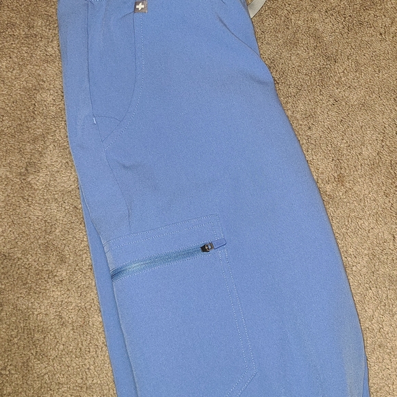 Figs Light Blue Joggers Size S - Picture 4 of 5